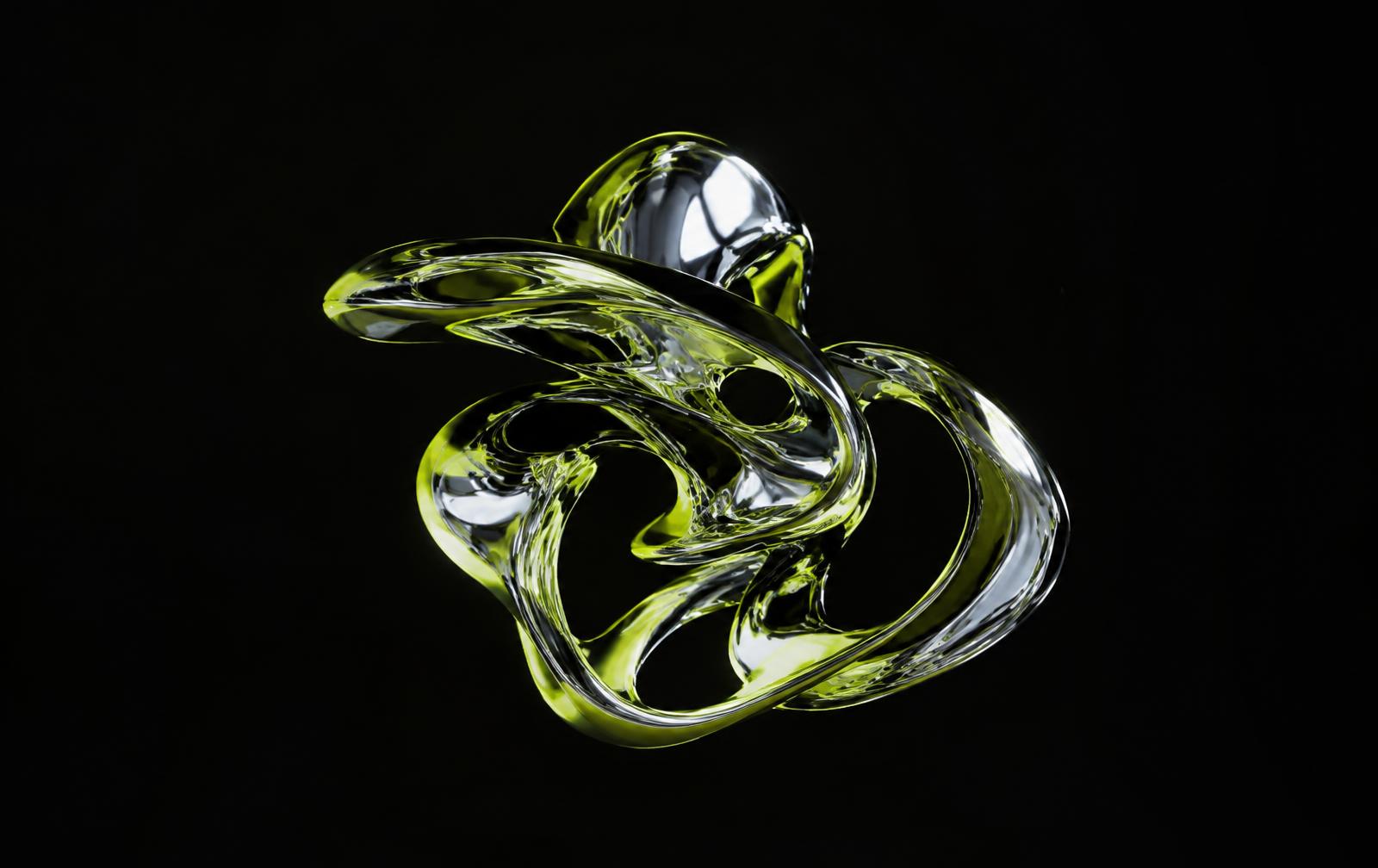 Sculptural 3D creative visualization